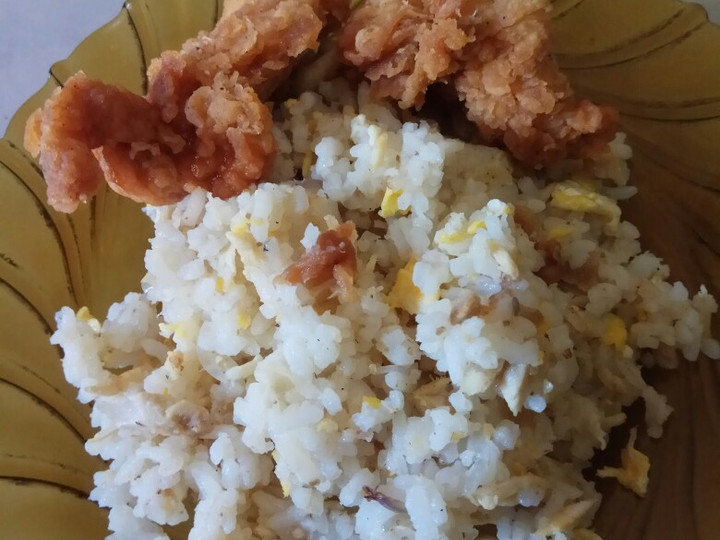 Langkah Mudah untuk Membuat Nasi goreng ayam mentega Anti Gagal