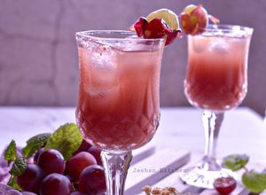 Gambar Sparkling Grape juice