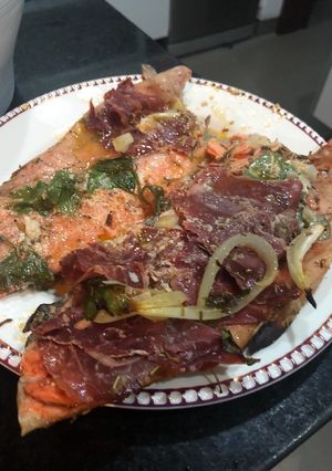 Una foto de Trucha Salmonada a la Tach