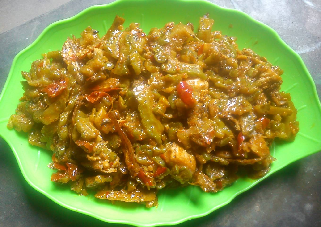 Tumis Pare Teri