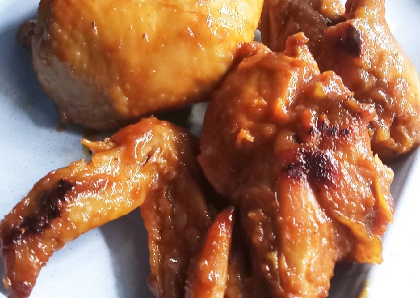 Ayam bakar saus cabai madu