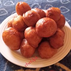 A picture of Simple pepper Puff-puff.