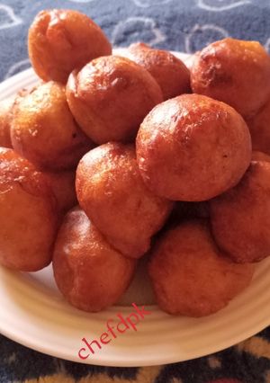 A picture of Simple pepper Puff-puff.