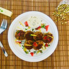 A picture of PANEER SPROUTS TIKKI - High Protein Pan -Shallow Fried😋.