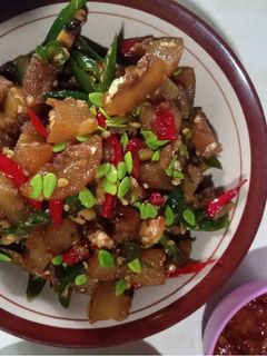 Foto resep Kikil cabe merah hijau