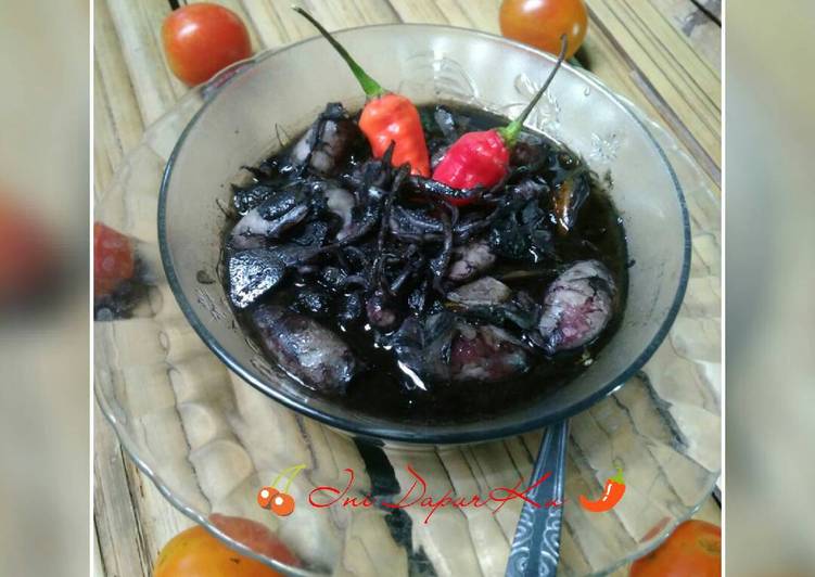 Cumi Masak Hitam Simpel