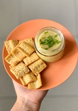 Una foto de “Queso” cremoso de patata