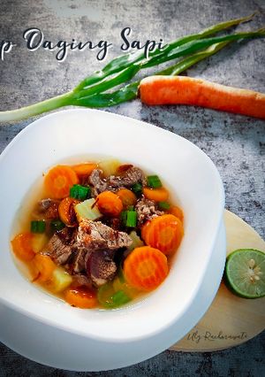 Foto resep SOP Daging Sapi wortel