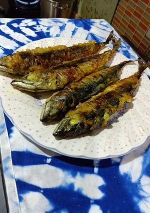 Foto resep Ikan Salem Goreng Bumbu Dasar Kuning