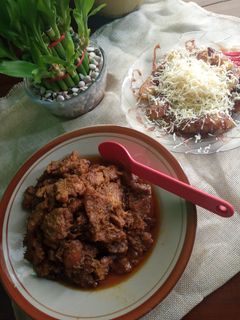 Foto resep Rendang daging sapi khas padang