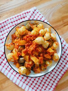 Foto resep Telur Puyuh Kentang Sambal Balado