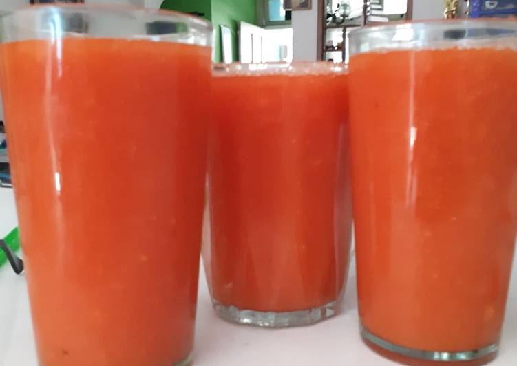 Jus jepa (jeruk pepaya)