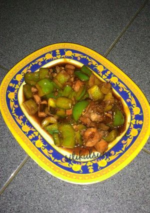 Foto resep Tumis ayam paprika