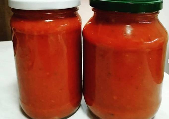 Густой томатный соус #заготовки