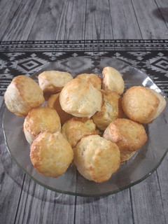 Una foto de Scons de Queso !!!