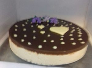 Una foto de Cheesecake De moka sin gluten