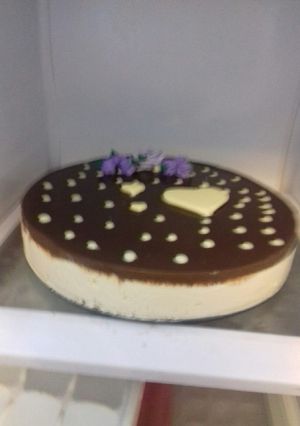 Una foto de Cheesecake De moka sin gluten