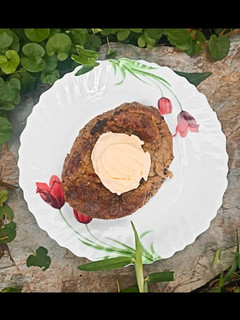 Una foto de Torrijas con helado de vainilla #tradicionesysabores