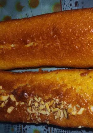 Una foto de Budín con trocitos de almendras