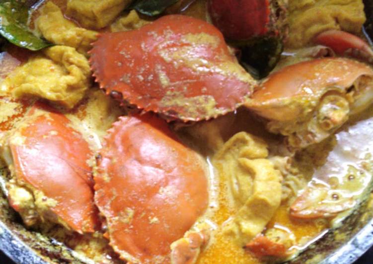 Kare mr. Crabs (kare Kepiting)