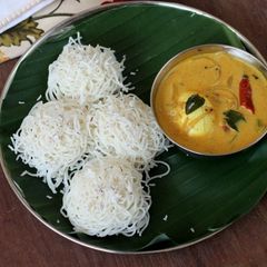 Idiyappam (Kerala Style String Hoppers) A picture of Idiyappam (Kerala Style String Hoppers).