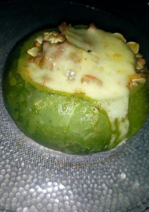 Una foto de Zapallitos rellenos