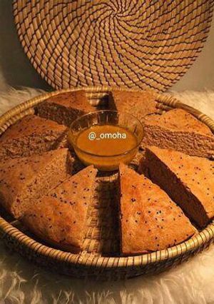 صورة لوصفة كيكة الدخن بالتمر