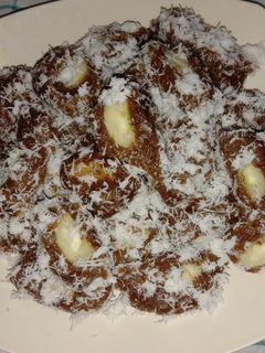 Foto resep Pisang balut singkong coklat