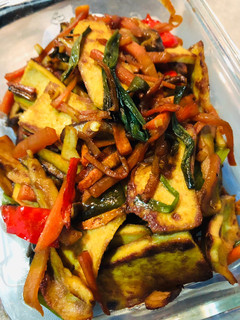 辣味醬燒豆干 的食譜成品照片