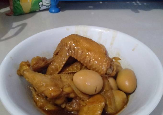 Ayam kecap simple