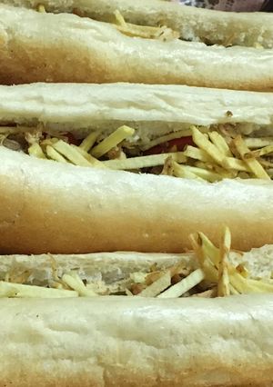 عکسی از دستور ساندویچ مرغ و قارچ