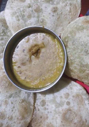 লুচি ছোলার ডাল(luchi cholar daal recipe in Bengali) রেসিপির প্রধান ছবি