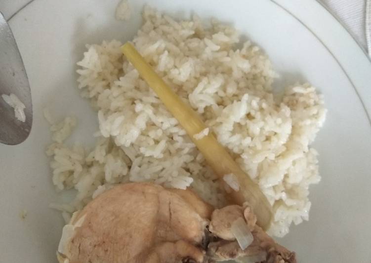 Bagaimana Membuat Nasi ayam hainan simple Anti Gagal