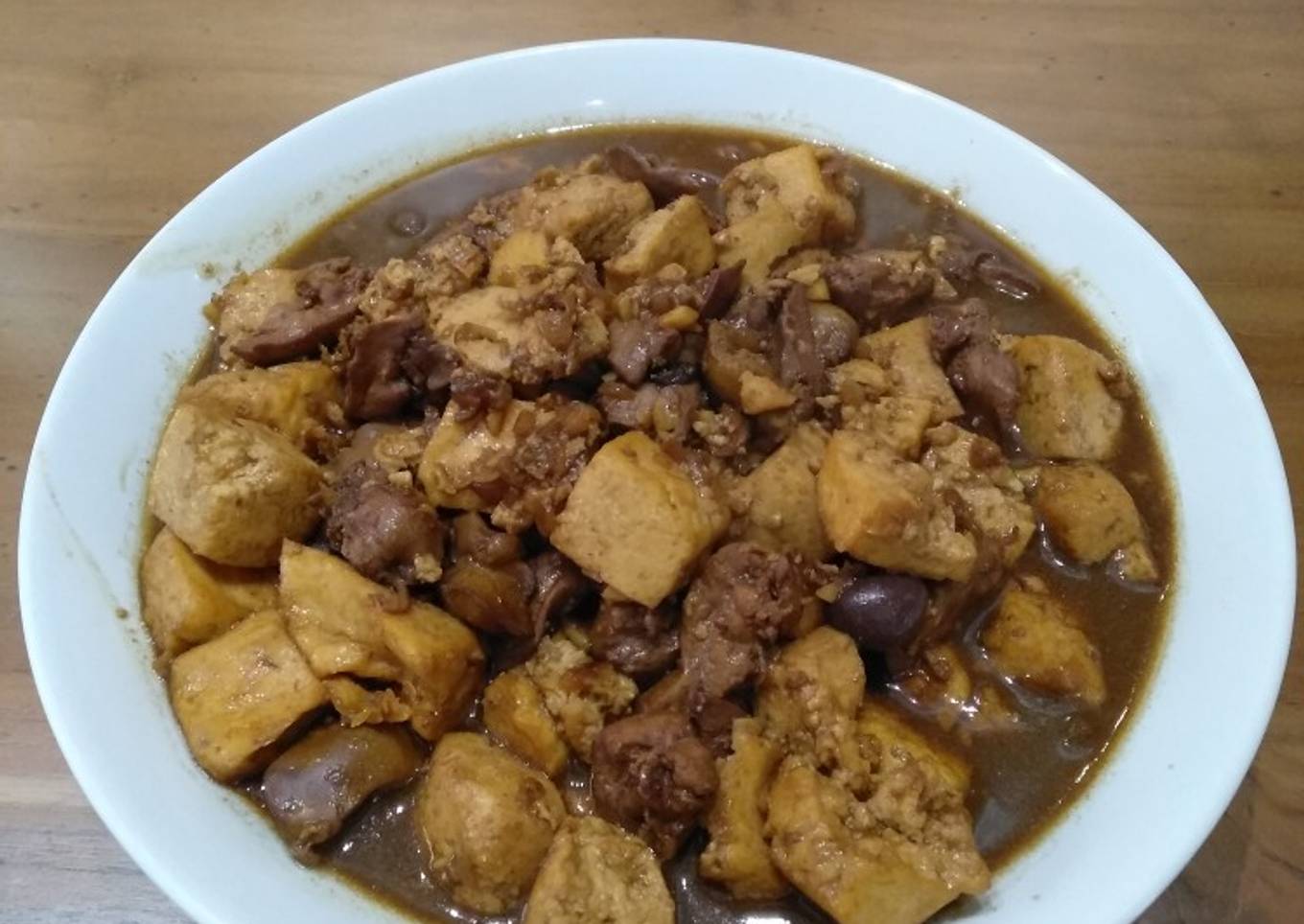 Tumis ati, tahu