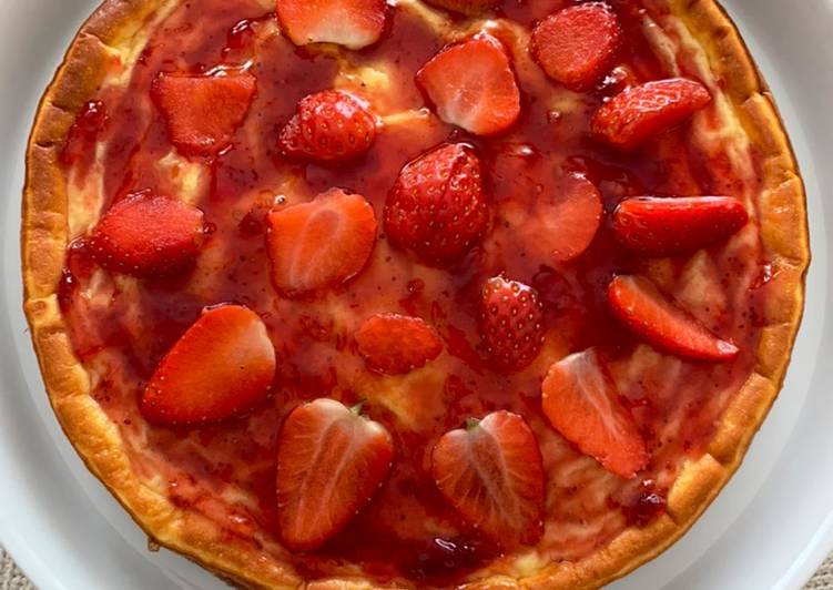 Tarta de queso saludable