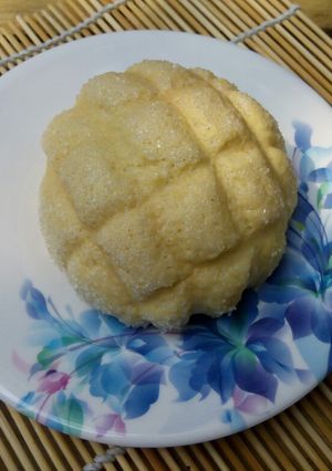 Foto resep Melon Bread / Melon pang