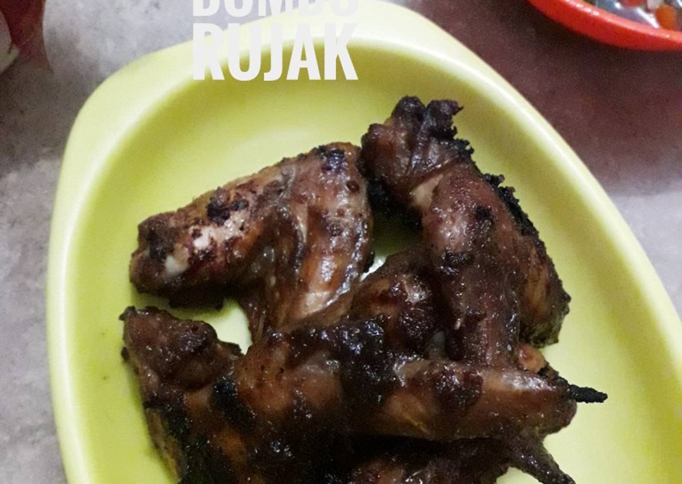 Ayam bakar bumbu rujak