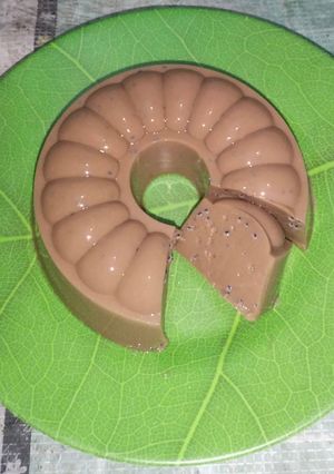 Foto resep Puding roti cokelat 🍫