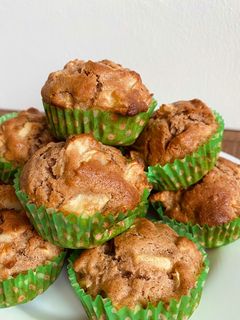 Almás muffin recept fotója