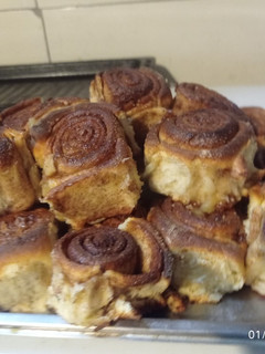 Una foto de Rolls de canela