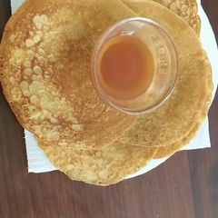 A picture of Orange Pancakes#authormarathon.