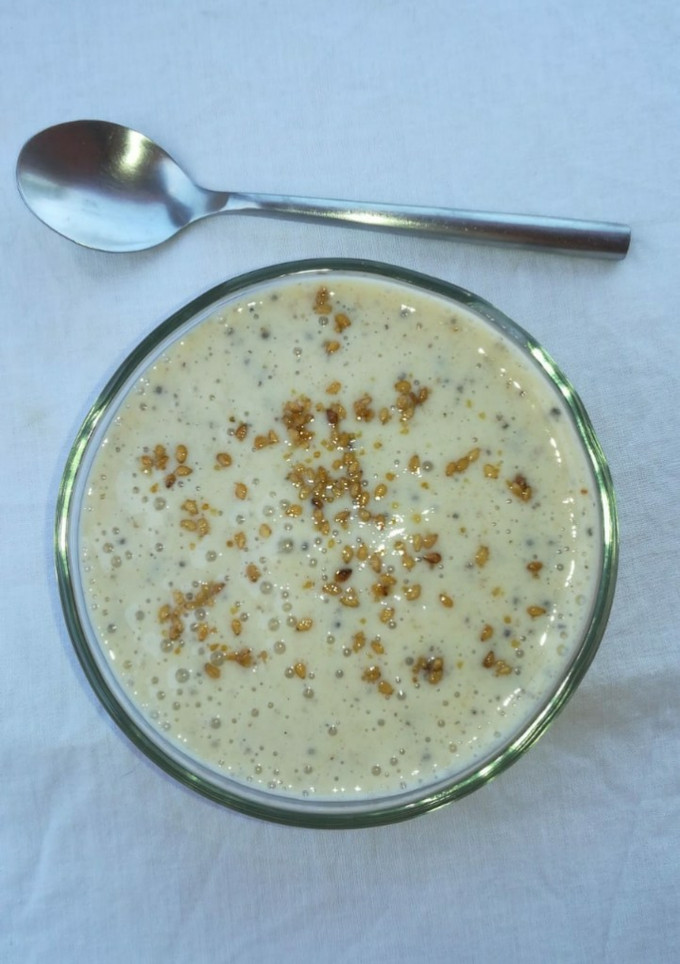 Una foto de Postre con plátano