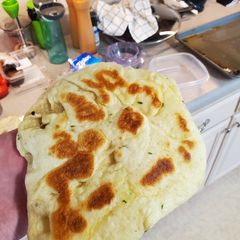 A picture of Greek Pita Bread.