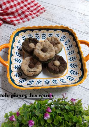 Foto resep Bolu pisang dua warna