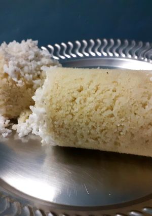 A picture of Puttu - South Indian Dish.