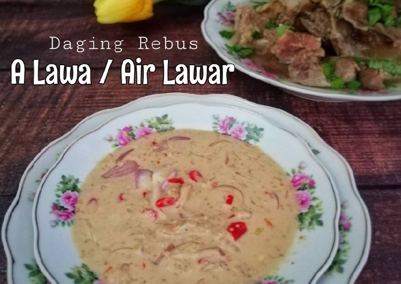Daging Rebus A Lawa /Air Lawar - Kedah Darul Aman