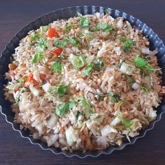 Roasted poha bhel A picture of Roasted poha bhel.