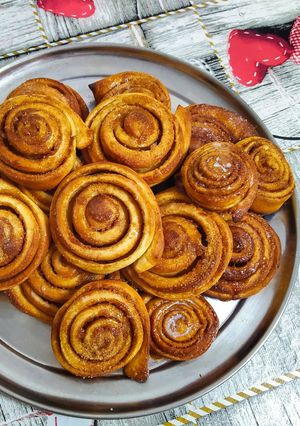 Φωτογραφία της συνταγής Νηστίσιμα Cinnamon rolls