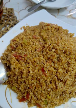 صورة لوصفة برغل ببندورة