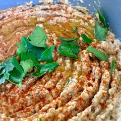 A picture of Baba Ghanoush.